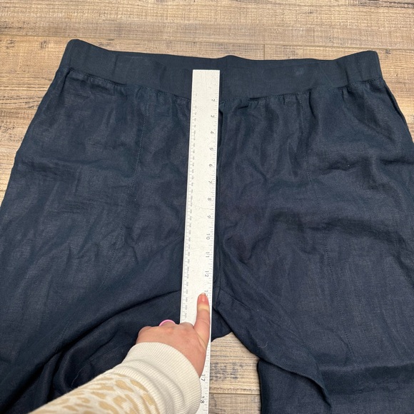 J. Jill Deep Blue Linen Pants Wide Leg Women's Side XL
NWT - Picture 6 of 8